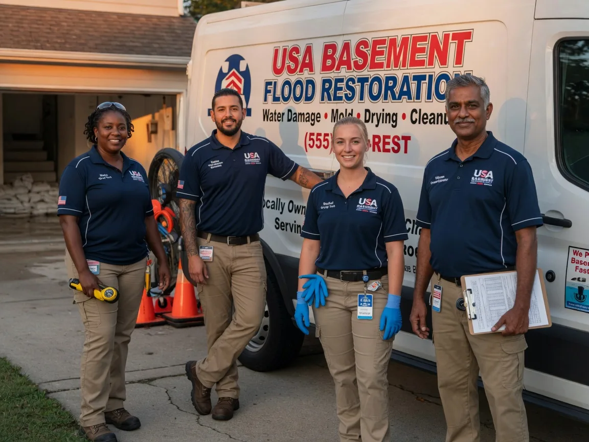 Basement Flood Cleanup company in Portage, ME